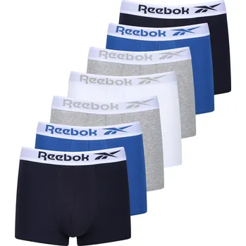 Sada pánského spodního prádla pánské boxerky REEBOK - N/B/G/W - 7 ks - XL (Reebok 7 Pack Oakley Trunks Mens)