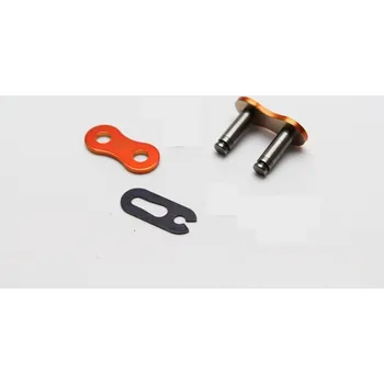 Řetězová sada pro motocykl Spojka řetězu EK 520 MRD7 oranžová rozebiratelná