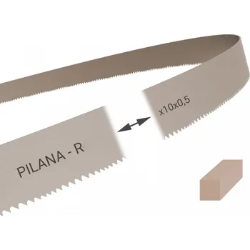 Pilový pás Pilový pás na dřevo stolařský, svařovaný na míru PILANA 10x0,5mm t6 R