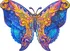 Puzzle Unidragon Motýl velikost L 323 dílků