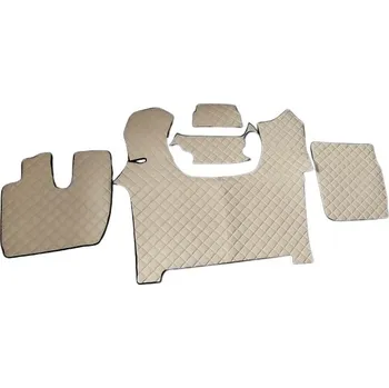 autokoberec Koberce kožené pro IVECO S-WAY AUTOMAT, béžová barva