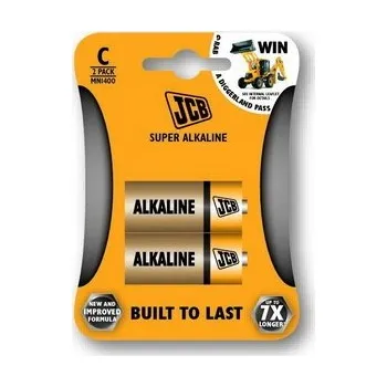 Fotopast Baterie JCB super alkalická C 2 ks blistr