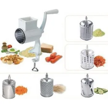 Kuchyňský mlýnek Mlýnek na strouhanku a ořechy + sada 5 bubnů Skveler KLC