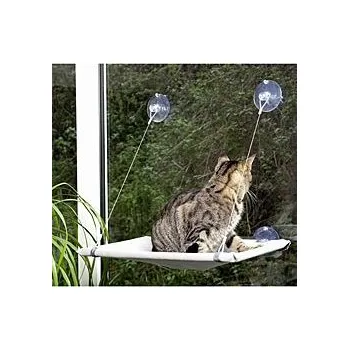 Odpočívadlo kočka okenní 51,5x31x2,5cm šedé KAR