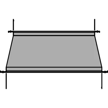 PR 400-355 přechod protiproudého rekuperačního výměníku systému Alteko TERNO-S
