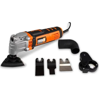 Elektrocentrála Elektrické oscilační zařízení, multifunkční fréza, příkon 400 W, SDS upínání, široké příslušenství, FSM400BMC FEIDER - VÝPRODEJ (FSM400BMC)