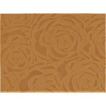 Mulčovací textilie Netkaná textilie 80g tmavě béžová, vzor růže 160cm