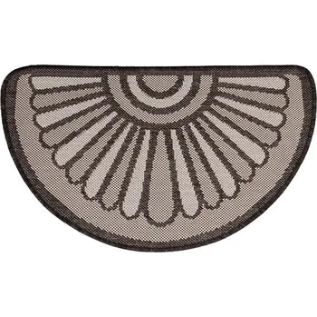 Rohožka Rohožka Flex Květ 50 x 80 cm šedá