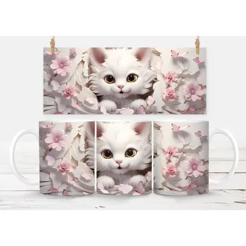 Keramický hrneček - kočička 19