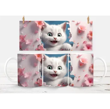 Keramický hrneček - kočička 20