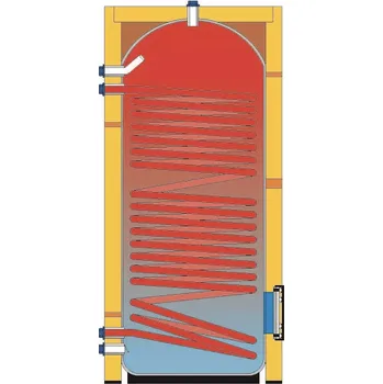 Bojler Ohřívač vody EUROMAX WWM 200 zásobníkový - s int. výměníkem a max. teplosměnnou plochou - 196l *AT*