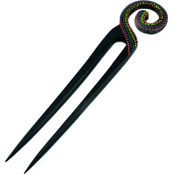 Ozdoba do vlasů Jehlice do vlasů Konec duhy