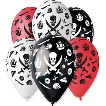 Karnevalový kostým Prémiové balónky - Pirátské, 5 kusů