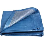 Levior PE plachta zakrývací 6x10m 70g/1m2 modro-stříbrná