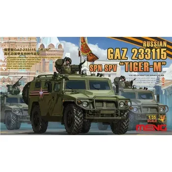 Plastikový model Meng 1/35 	Russian GAZ 233115 "Tiger-M" SpN SPV