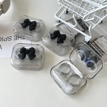 Roztomilé pouzdro na kontaktní čočky - Černá B 1KS