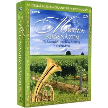 Česká hudba Morava krásná zem (8 DVD)
