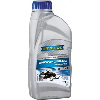 Motorový olej RAVENOL SNOWMOBILES TEILSYNTH 2T 1L (Polosyntetický olej pro 2-takní sněžné skútry a rolby)