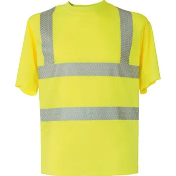 Pánské tričko Korntex Alhambra Reflexní HI-VIS tričko KX072 Signal Yellow 4XL