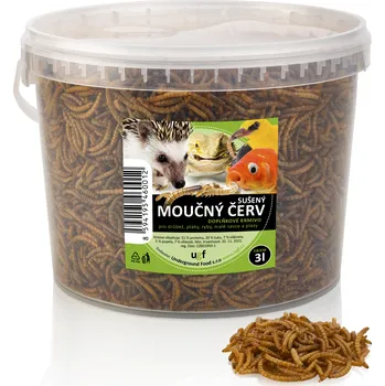 Krmivo pro hospodářské zvíře Sušený moučný červ
