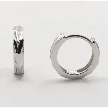 Náušnice Stříbrné náušnice kroužky