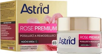 Pleťový krém Astrid Rose Premium 65+ posilující a remodelující noční krém 50 ml