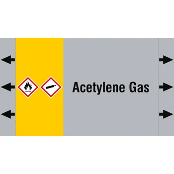 Kancelář ISO20560PM-220X125-ACETYLENE GAS