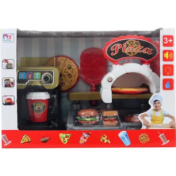 Dětská kuchyňka Pizzerie na baterie