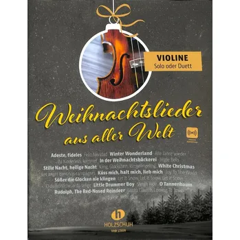 Weihnachtslieder aus aller Welt - vnon koledy a melodie pro 1/2 housle 1492004