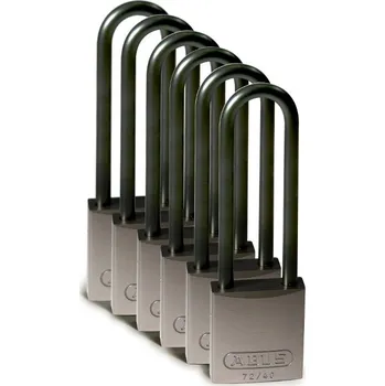 Visací zámek Full Alu Padlocks 75mm Sha KD Silver/6