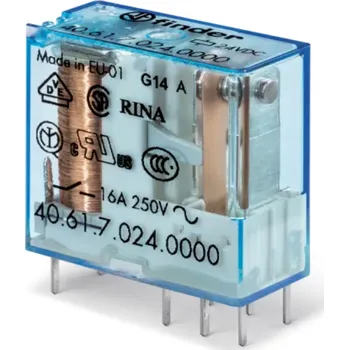 Relé Relé, DIN/PS, 1P/16A, 110V AC 40.61.8.110.0000