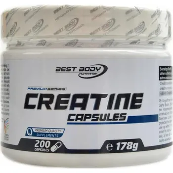 Kreatin Best Body nutrition Creatine capsules 200 kapslí