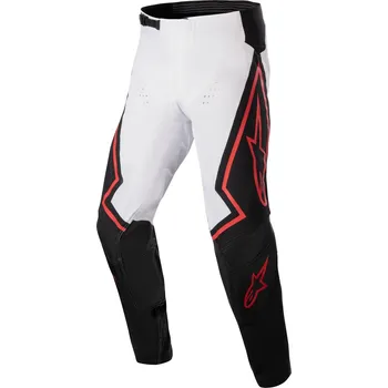 Moto kalhoty Kalhoty techstar limitovaná edice acumen, alpinestars (bílá/černá/červená, vel. 36)
