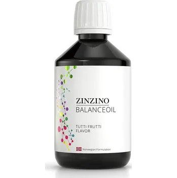 Zinzino | Rybí olej s Omega 3 - Tutti Frutti skvělý zdroj Omega 3 se sladkou příchutí - 300 ml