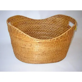 Oválný ratanový koš, Velký koš