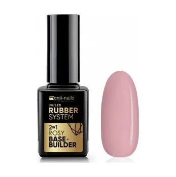 Enii-nails Rubber system base & builder - rosy 11ml Enii nails