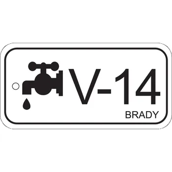 Energy tag-V-14-75x38mm-PP/25