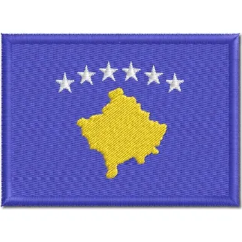 Nášivka Pelisport Nášivka Kosovská vlajka 6 x 4,5 cm