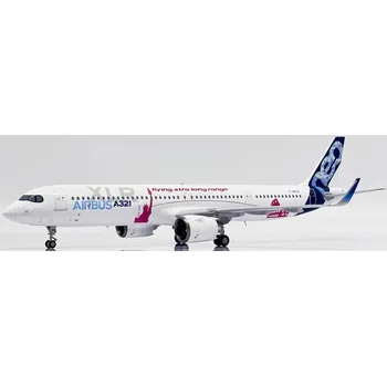 Plastikový model JC Wings - Airbus A321-251NY, Airbus Industrie "Flying Xtra Long Range", Francie, 1/200