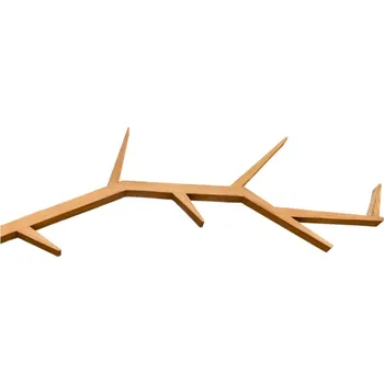 Knihovna Nábytek z lesa Rustikal masiv borovice