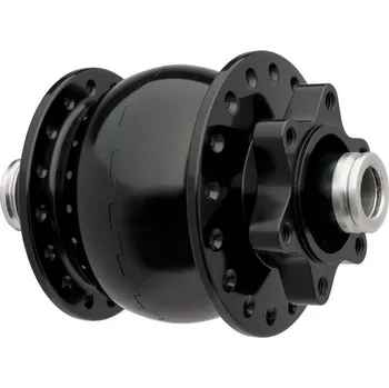 Cyklosvítilna Son 28 černé dynamo na kolo 24d, pevná osa 12mm/110 mm