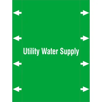 Pásek do tiskárny ISO20560PM-160X210-UTILITY WATER SUPPLY