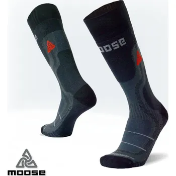 Pánské termo ponožky MONTO merino funkční podkolenky Moose