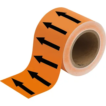Lepicí páska ARROWTAPE:BLACK/ORANGE100MMX33M