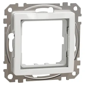 vypínač Adaptér Sedna DE pro přístroje Nová Unica, bez rozpěrek, bílá SDD111907