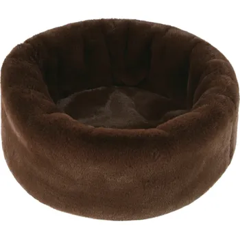 Pelíšek pro psa O´LALA PETS Pelíšek Ella soft fleece 60cm hnědá