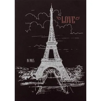 Blok Blok A4, 42 listů, černý papír