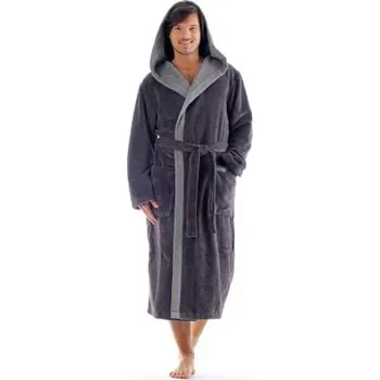 Dámský župan Kvalitní savý župan Vestis Tampa DUO 3959 šedý šedá L