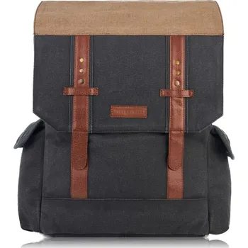 Městský batoh Paolo Peruzzi Pánský A4 batoh na notebook PAOLO PERUZZI šedá