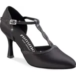 Rummos,Saténové taneční lodičky KAREN/60RR, černý satén 39